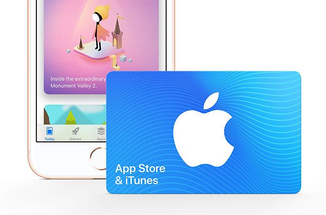 $100 iTunes Physical Gift Card for $80 w/ free shipping (20% off)