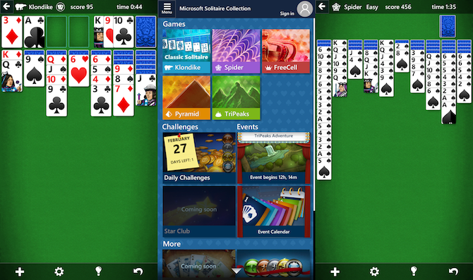microsoft solitaire collection yahoo games