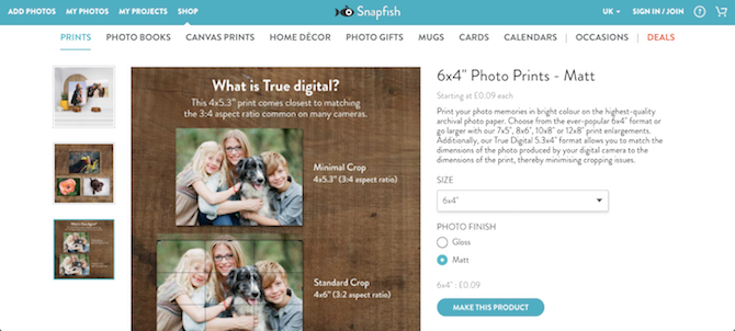 print high-quality photos online or at home