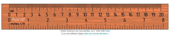 how to measure compare size of anything