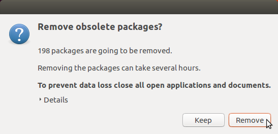Remove obsolete packages?