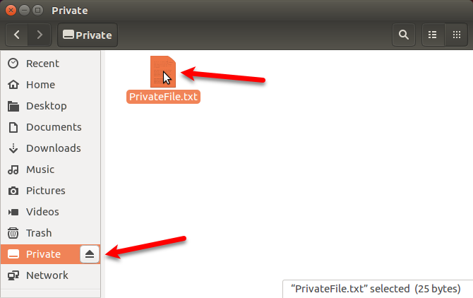 Use Gnome Encfs Manager to encrypt a folder