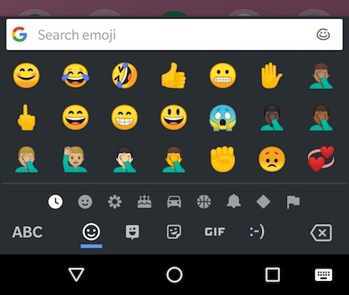 Android Oreo Emojis