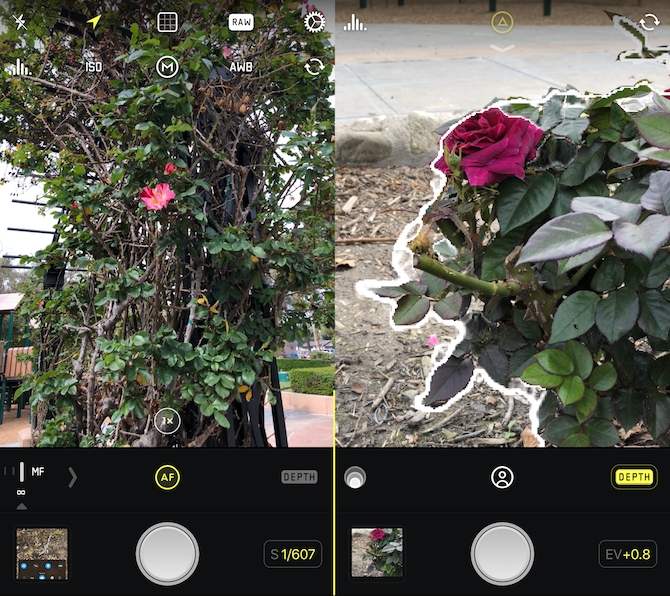 Halide Camera App Photo Shooting Screens