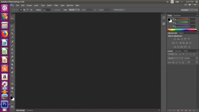 how to install adobe photoshop on linux