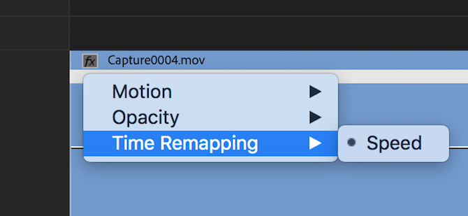 time remapping premiere pro - timeline speed