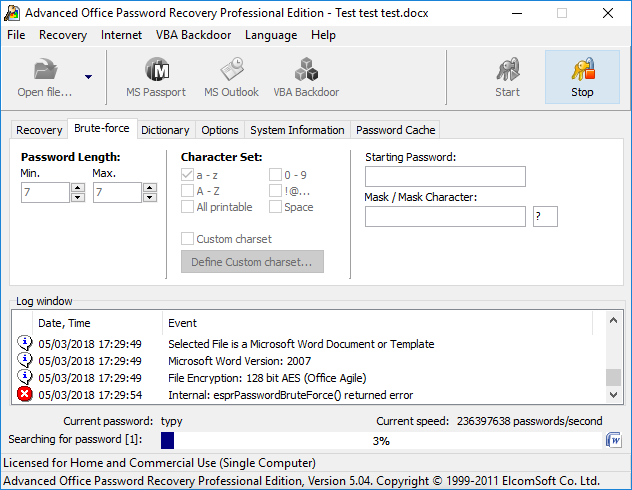 best microsoft office password recovery