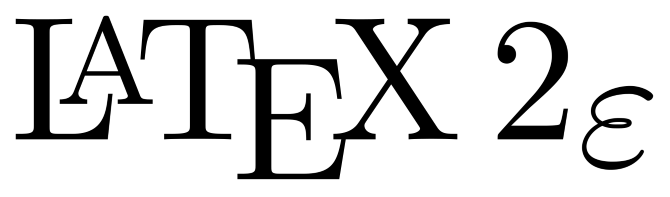LaTeX 2e logo