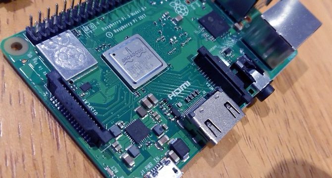 Raspberry Pi 3 B+ board