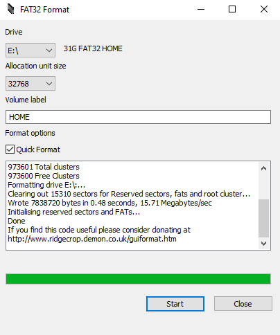 Ensure the SD card is formatted in FAT32 for the hack to work