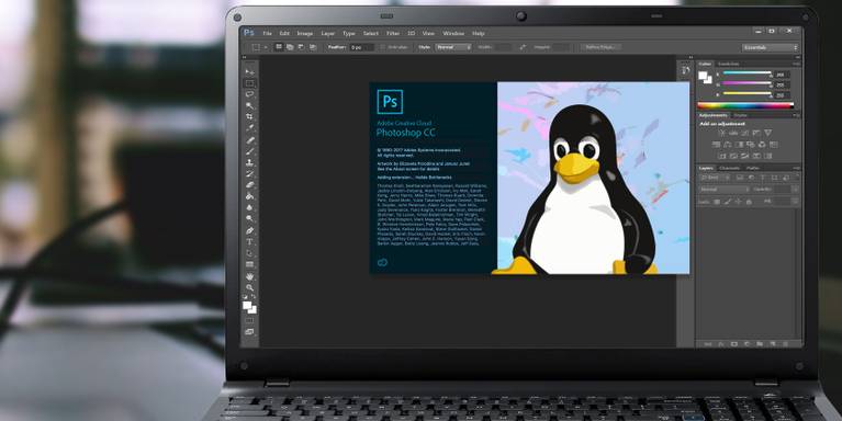 how to install adobe photoshop on linux