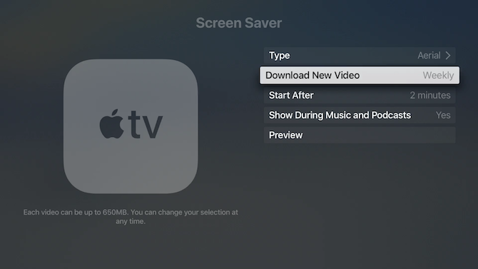 Apple TV Screen Saver