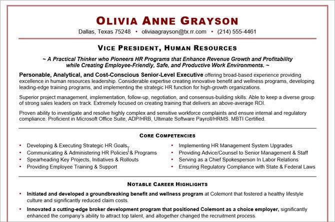 microsoft word resume templates - executive resume