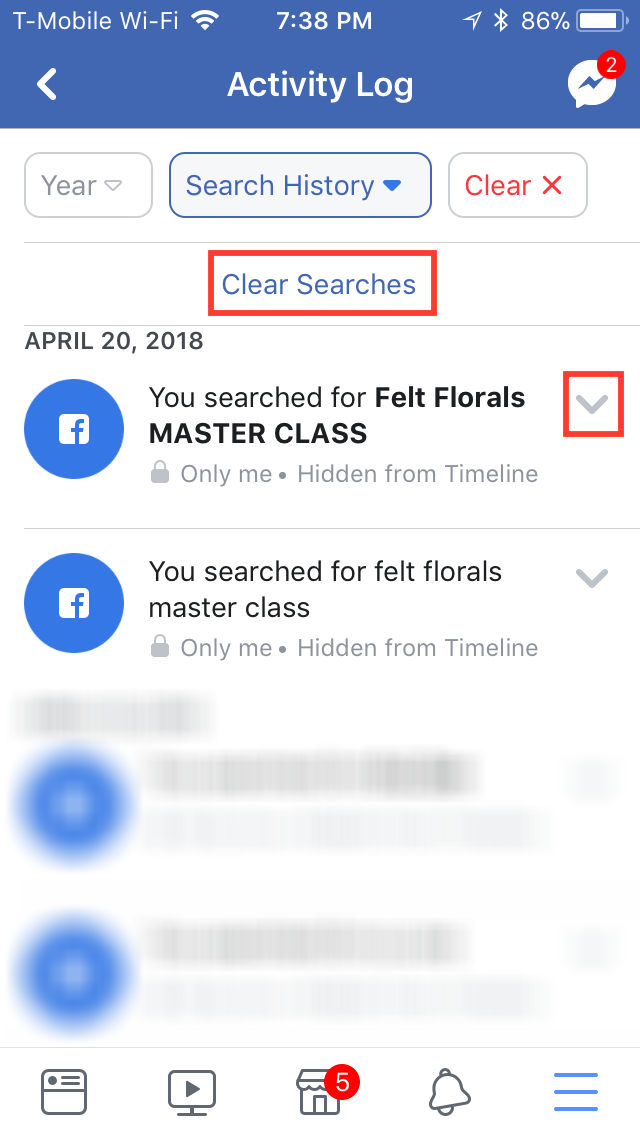 How to Clear Your Facebook Search History MakeUseOf