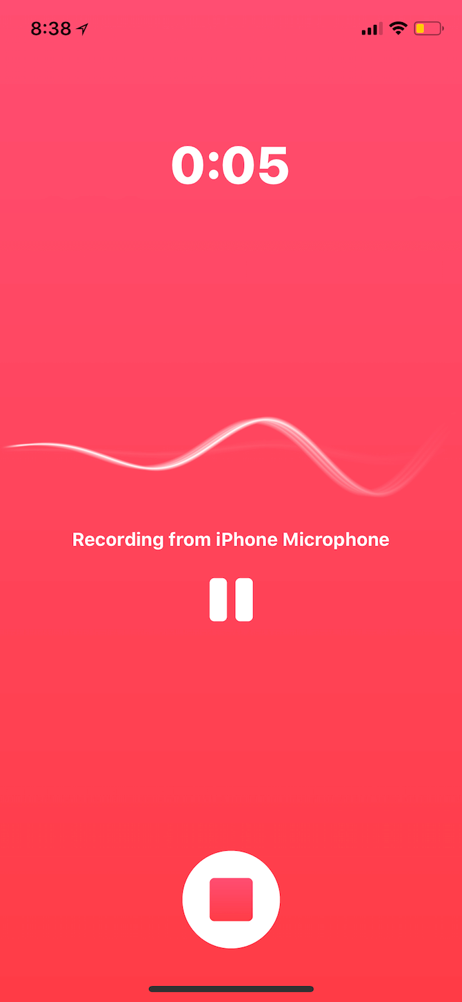 Just Press Record for iPhone 1