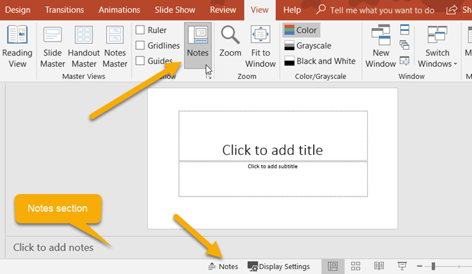 Beginner’s Guide to Microsoft PowerPoint - Notes