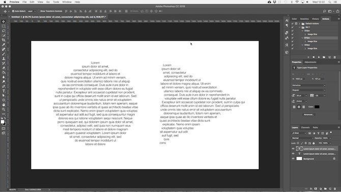 working with text in photoshop - photoshop custom shapes