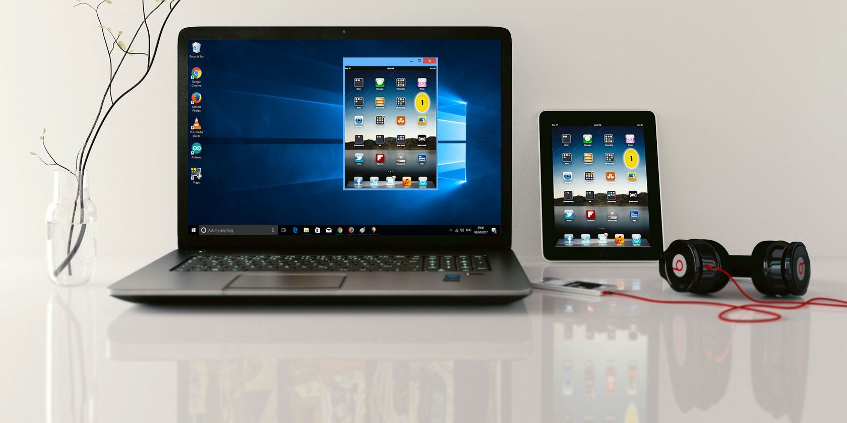 An Iphone Or Ipad Screen To A Windows Pc, How To Mirror Ipad On Pc With Usb