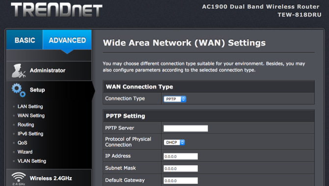 Setting up a VPN with a TRENDNet router is easy
