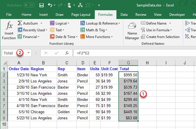 How To Work With Named Ranges In Microsoft Excel How To Work With Named Ranges In Microsoft Excel
