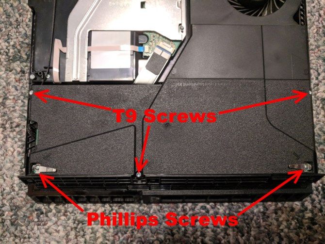 PS4 PSU Screws