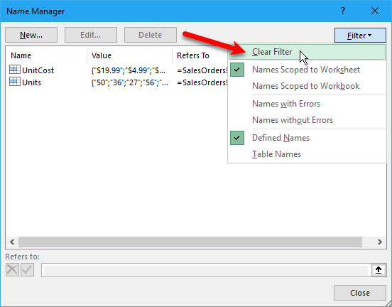 How To Work With Named Ranges In Microsoft Excel