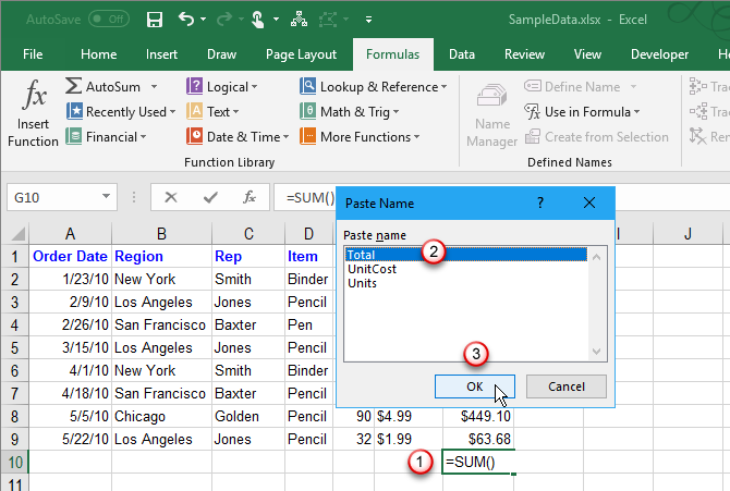 How To Work With Named Ranges In Microsoft Excel How To Work With Named Ranges In Microsoft Excel