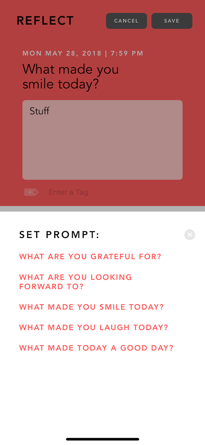 Grateful Set Prompt