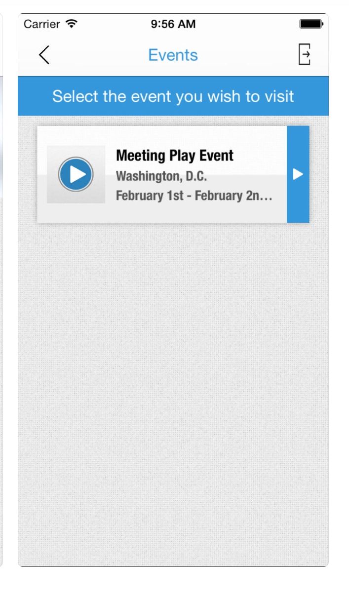 MeetingPlay App