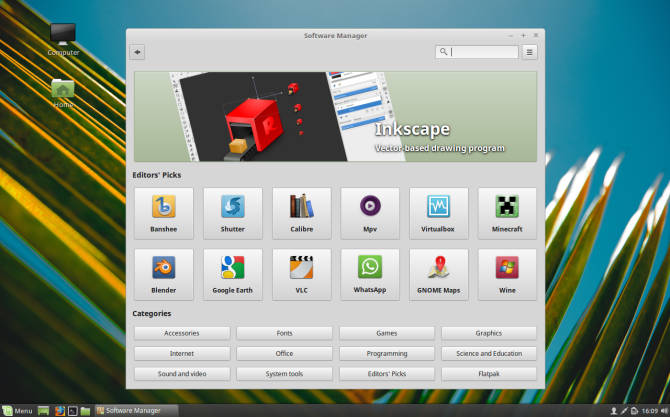 why Linux Mint? - best software manager