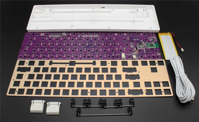 build custom mechanical keyboard using a kit