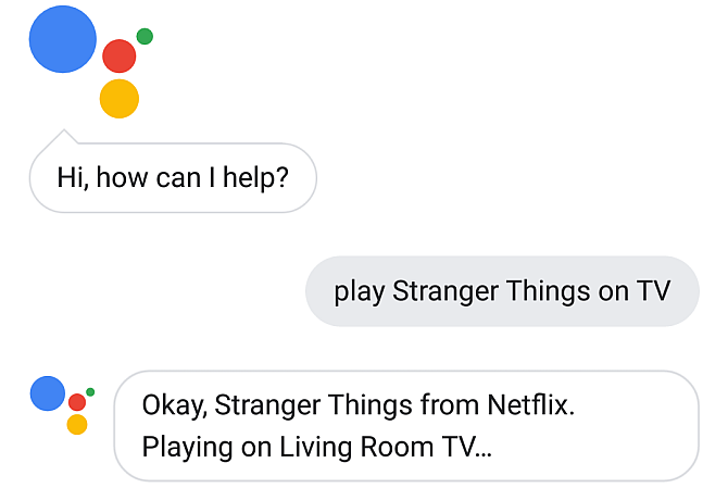 Google Assistant Play on TV