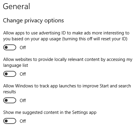 windows 10 privacy settings complete guide