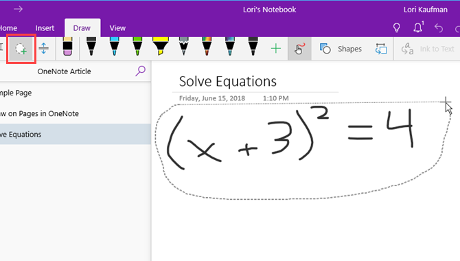 Onenote 2016