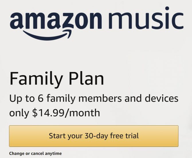best music and video streaming services with family plans