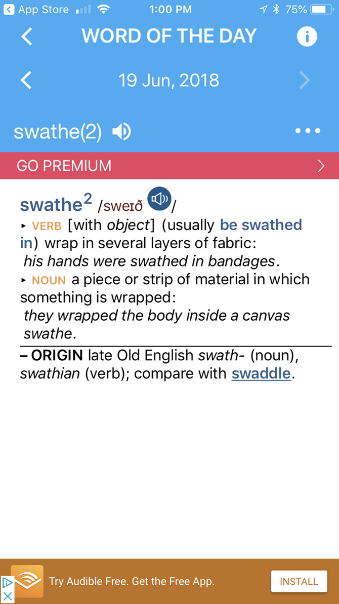 Oxford Dictionary App 2
