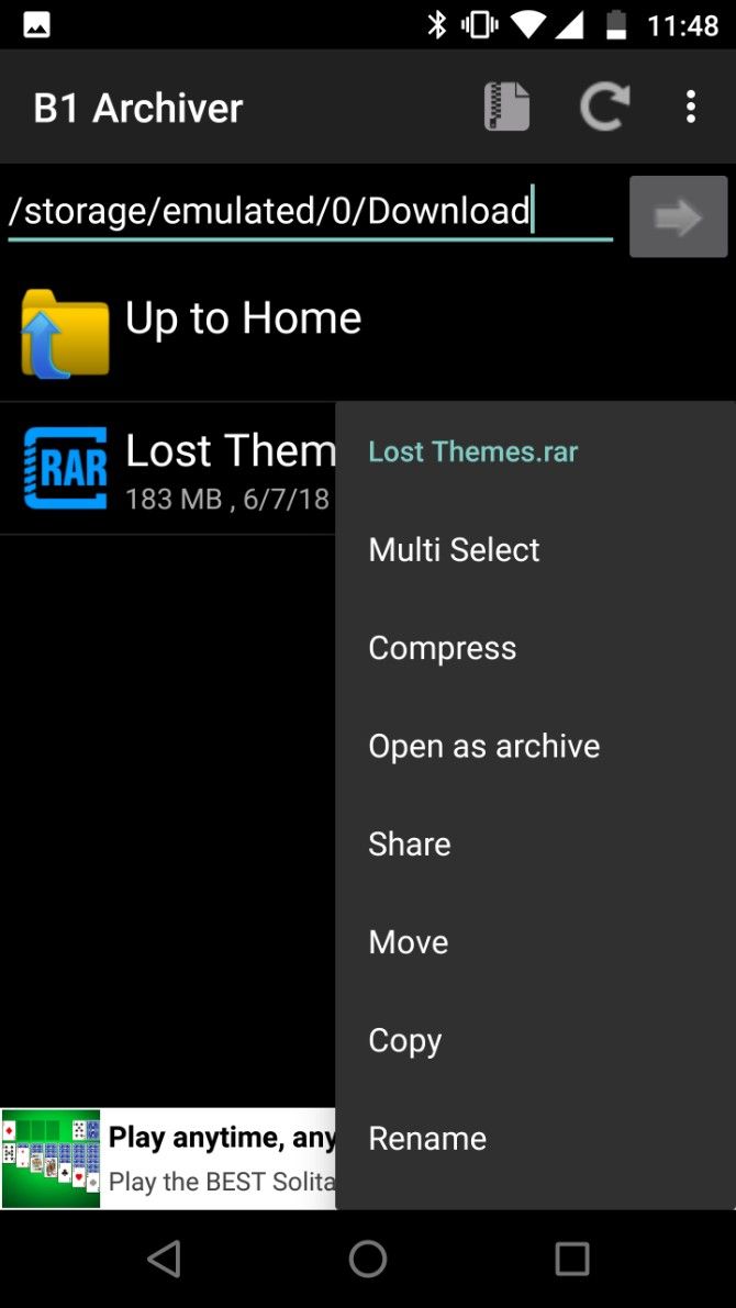 android rar extractor
