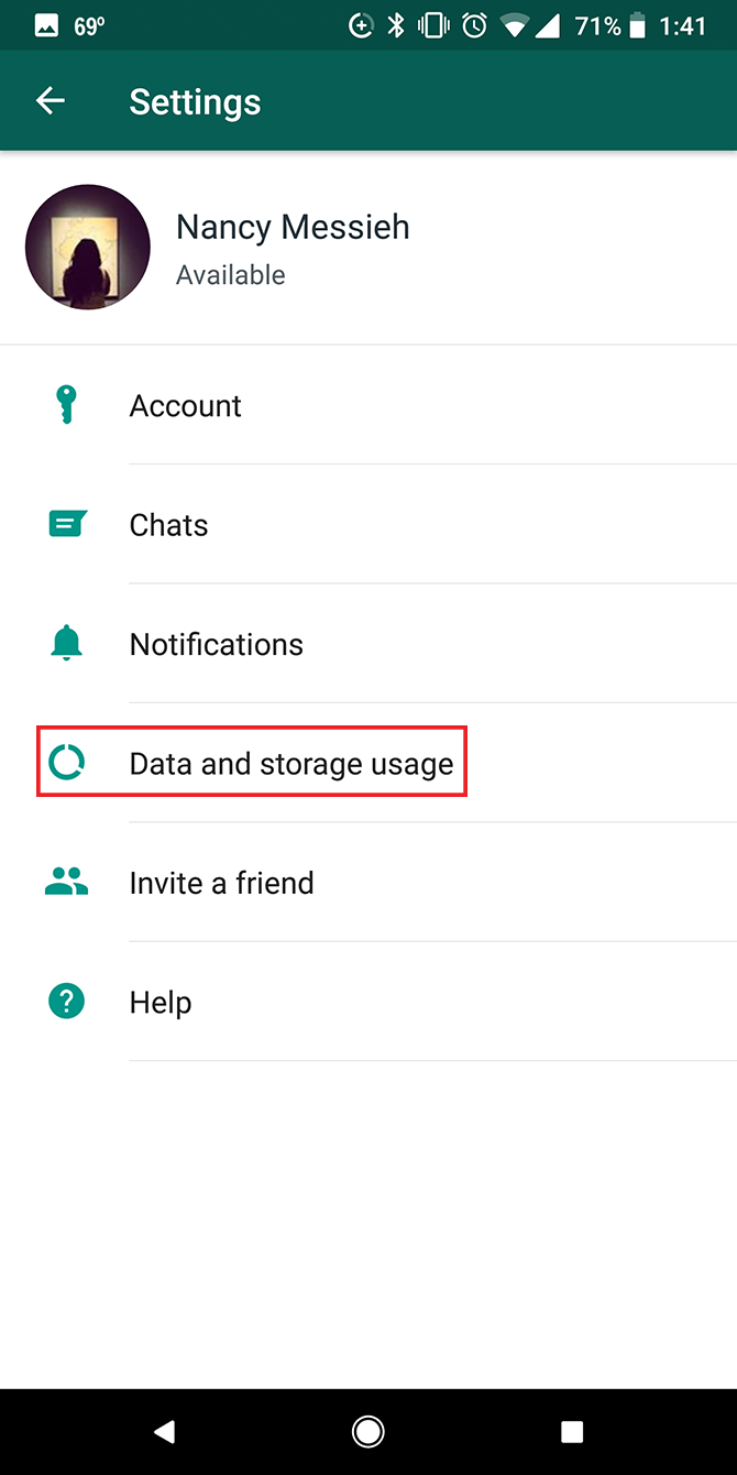 WhatsApp Settings Android