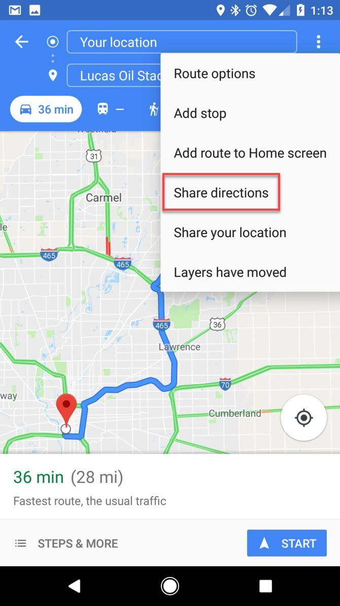 Google Maps Add to Calendar 1