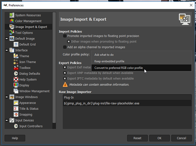 how to switch from photoshop to gimp 5