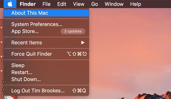 macOS Menu Bar