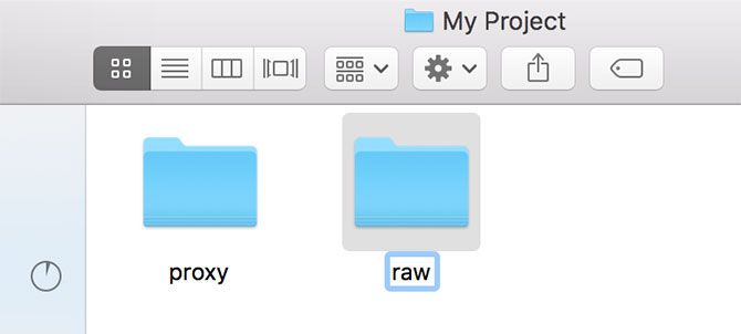 Renaming folders in macOS