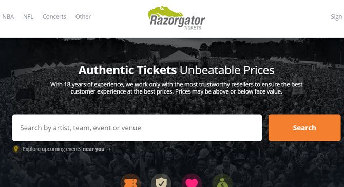 best event ticket sites that aren't ticketmaster