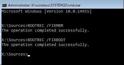 how to fix the master boot record in windows