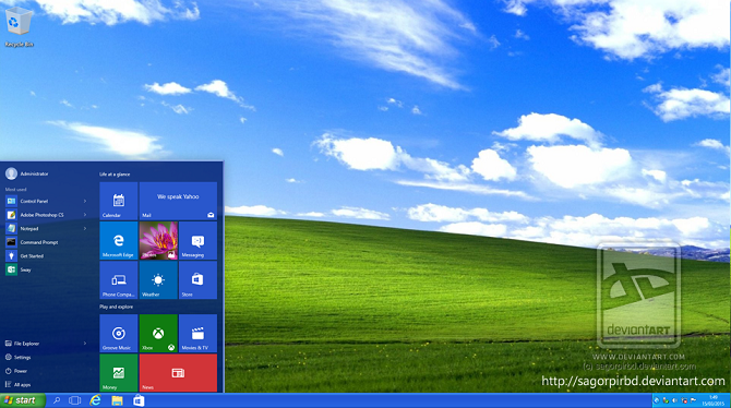 XP Themes for Windows 10