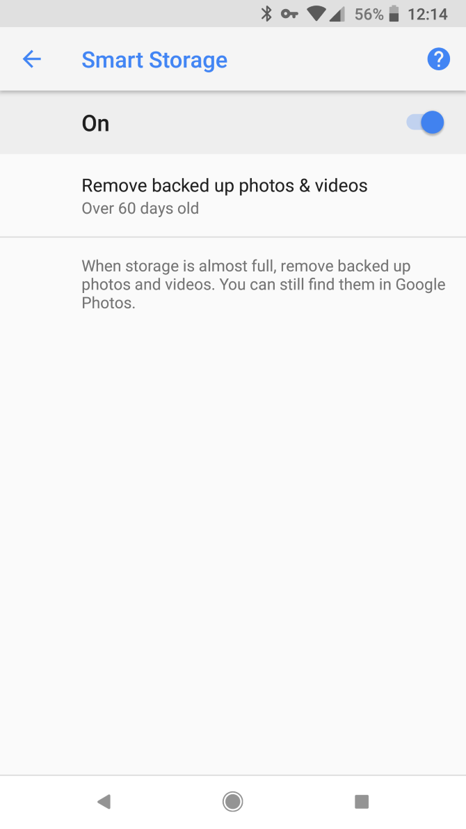 Android Smart Storage Options