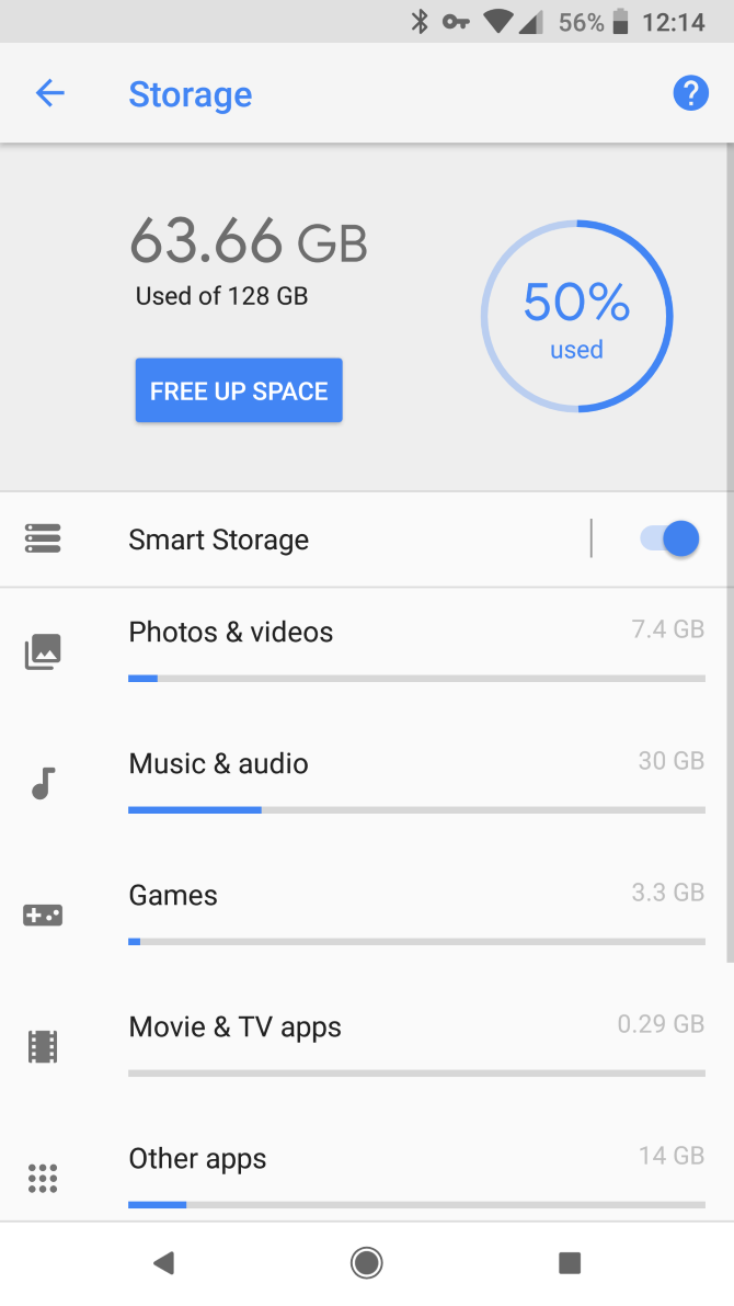 Android Smart Storage