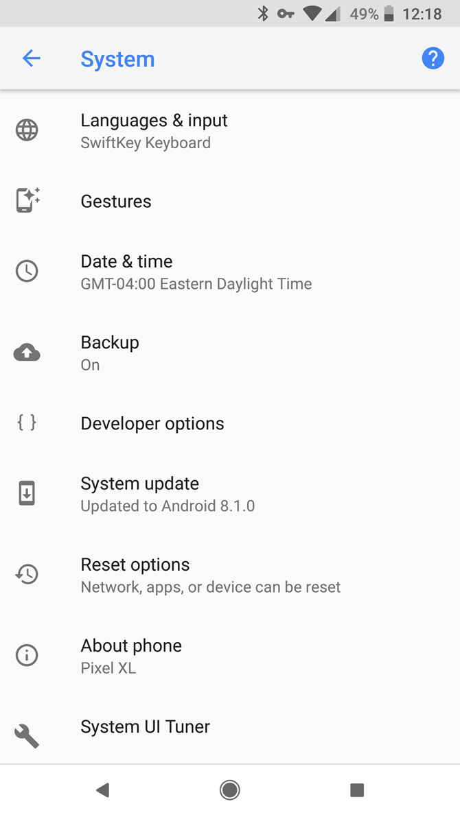 Android-System-Settings