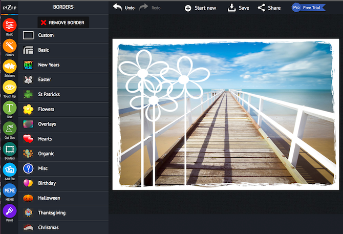 how to add borders to photos 10 easy