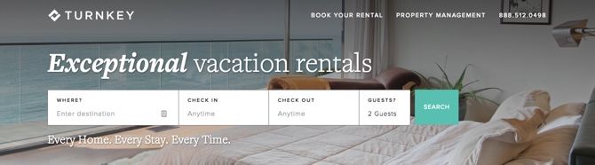 TurnKey luxury vacation rentals